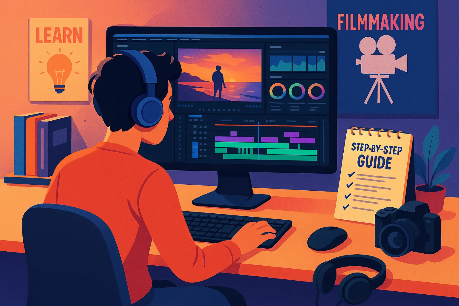 How to Study Video Editing: Step-by-Step Learning Guide
