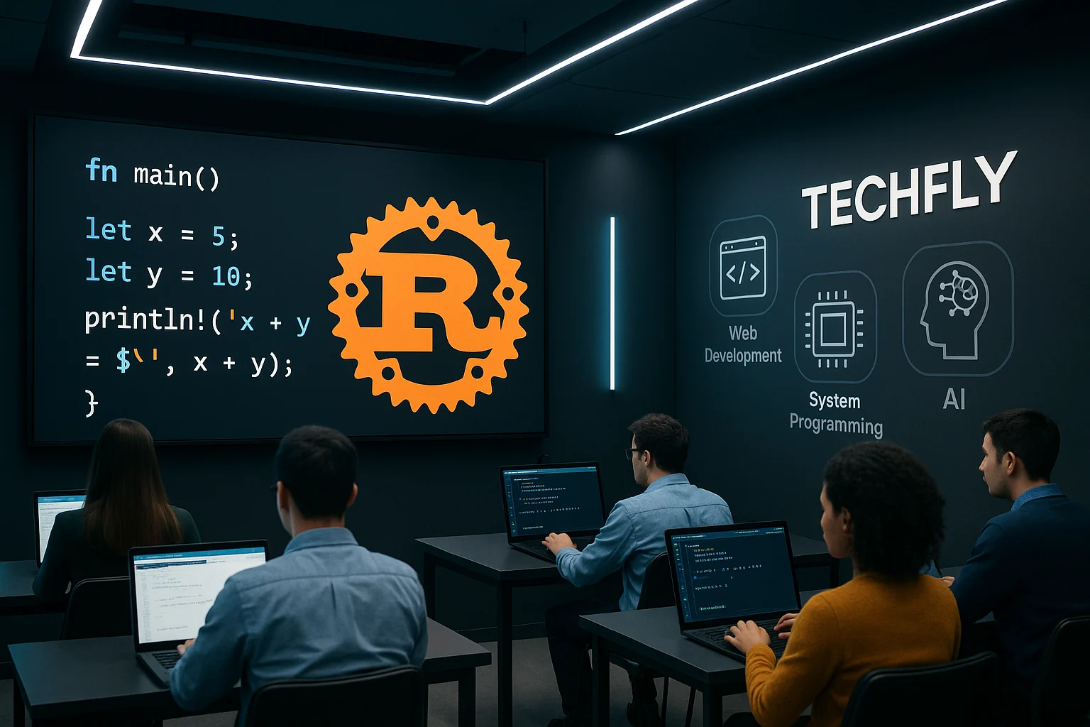 Learn Rust Langauge Course By Techfly India's Best Tech Institude