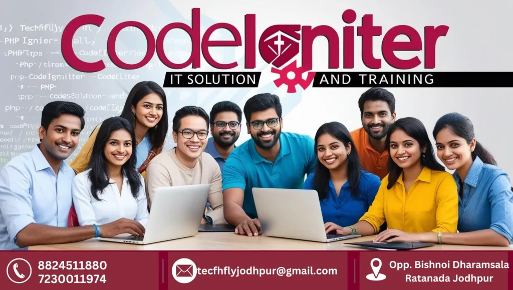 Best Coaching Center for CodeIgniter in Jodhpur