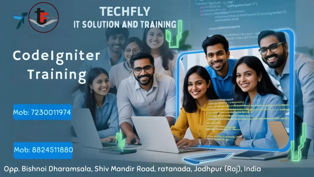 Best Coaching Center for CodeIgniter in Jodhpur