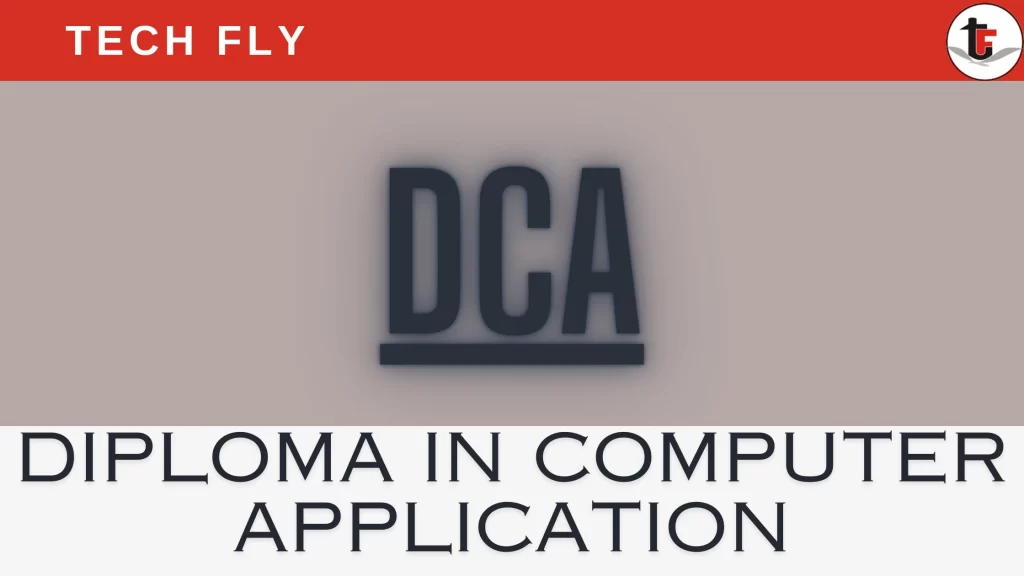 Diploma In Computer Application