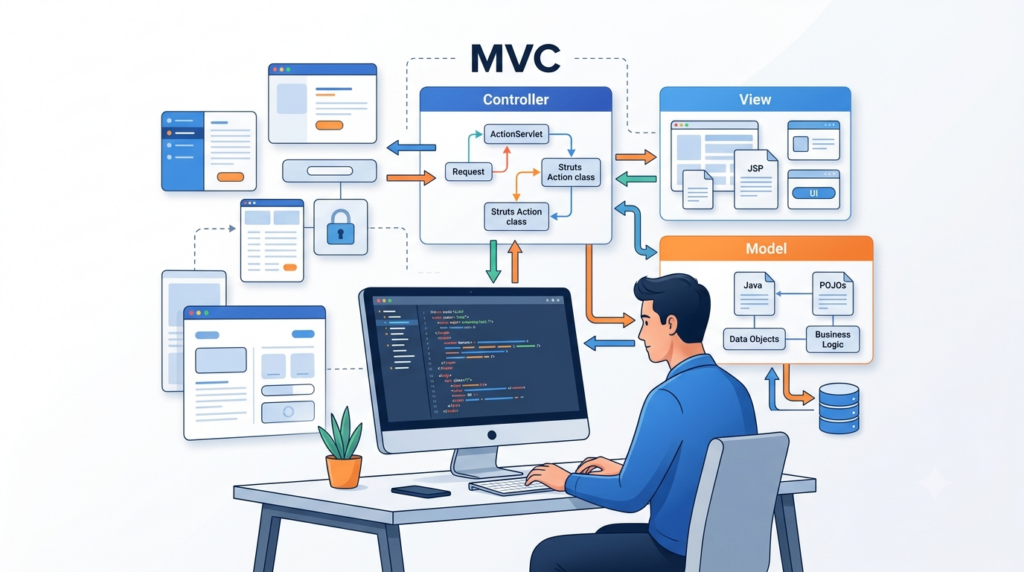 java struts framework